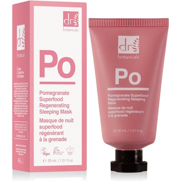 Dr Botanicals Pomegranate Superfood Regenerating Hydrating Mask 30ml