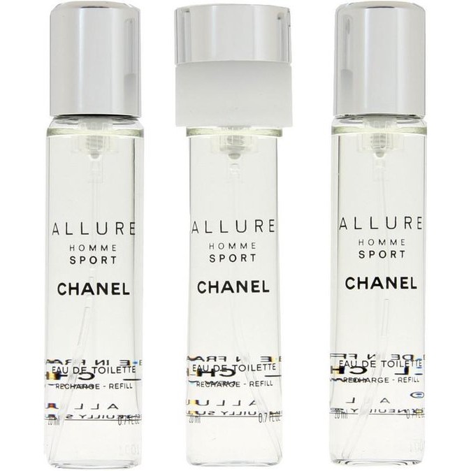 Chanel Allure Homme Sport EDT – Refill M 3 x 20 ml