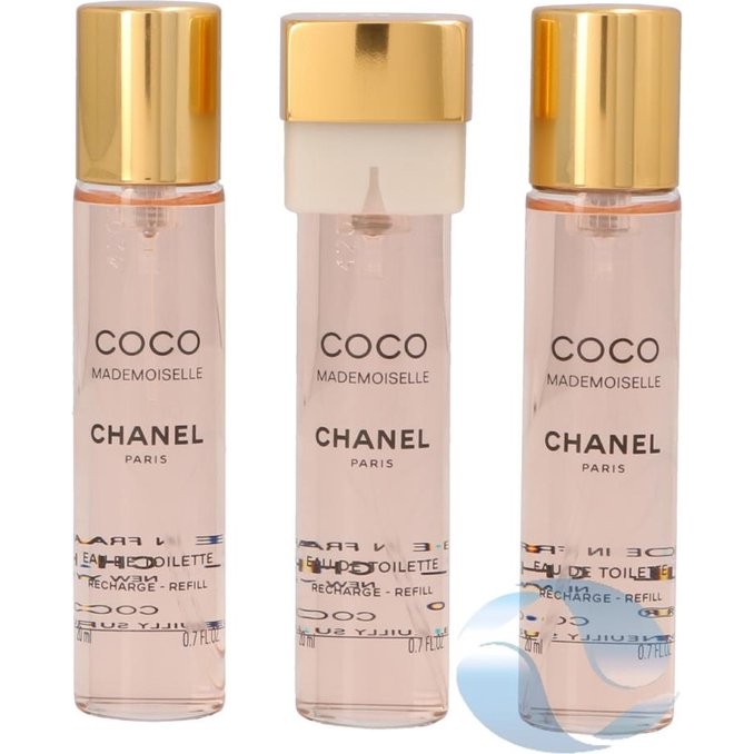 Chanel Coco MademoisElle EDT Refill 2 x 20 ml   EDT Refill with spray 20 ml  woman
