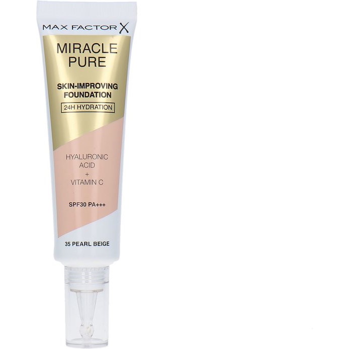 Max Factor Miracle Pure Foundation Spf30 35-Pearl Beige