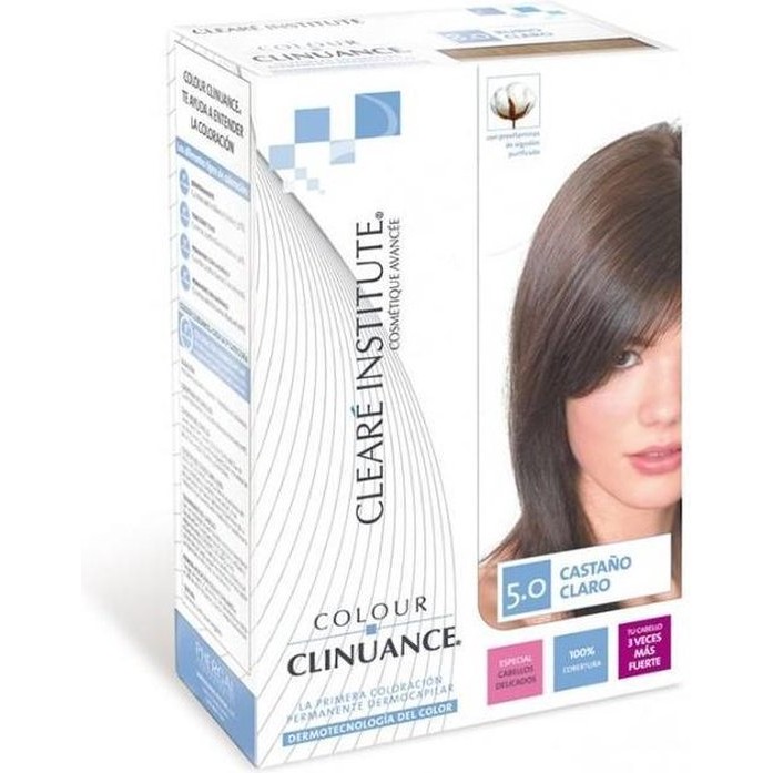 Cleare Institute Coloracion 5,0 Castano Claro Cabellos Delicados