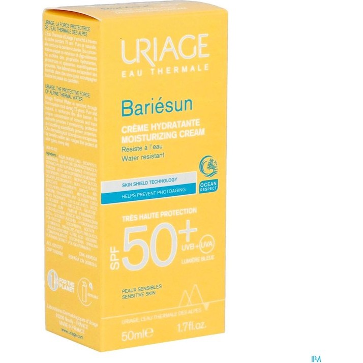 Uriage Bariésun SPF50+ Fragrance-Free Cream 50ml