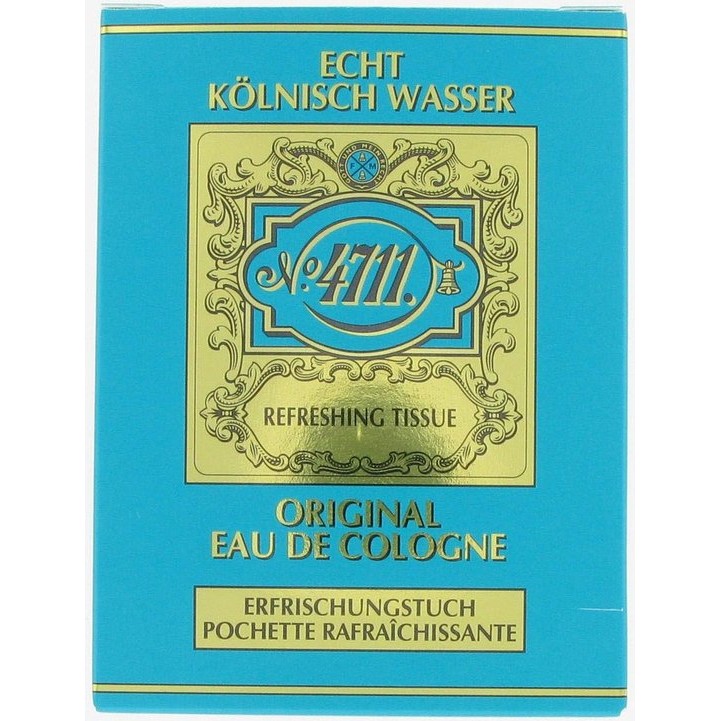 4711 Original Refreshing Eau de Cologne Tissue – 10 stuk
