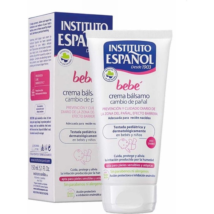 Daily Care Cream for Changing Area Instituto Español (150 ml)