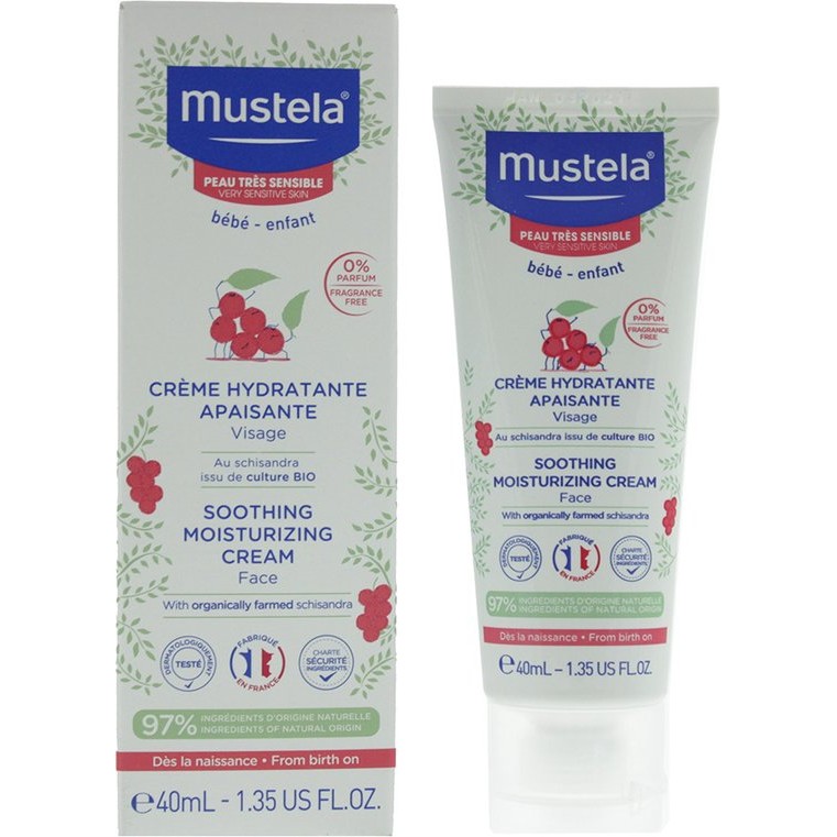 Mustela Baby Moisturising Face Cream 40ml