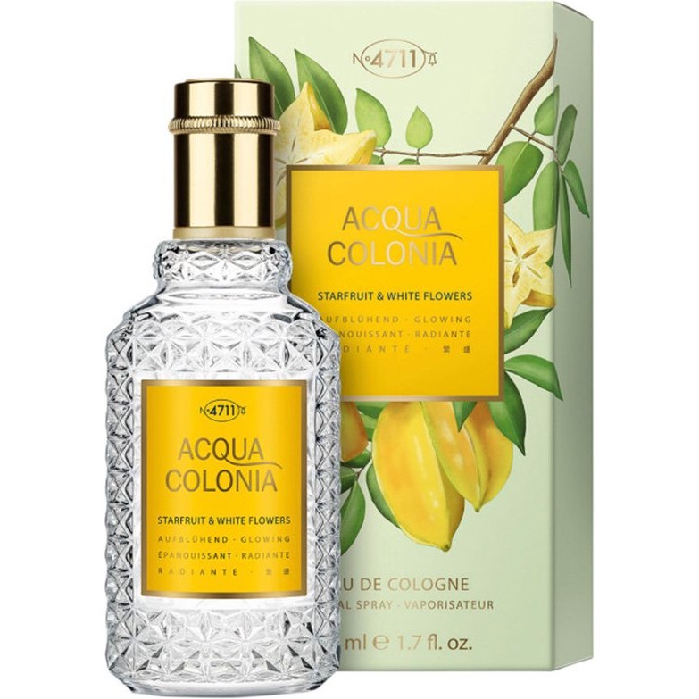 4711 Acqua Colonia Starfruit & White Flowers Eau de Cologne 50ml