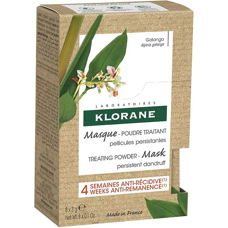 Klorane Galanga Shampoo Mask 8x3g