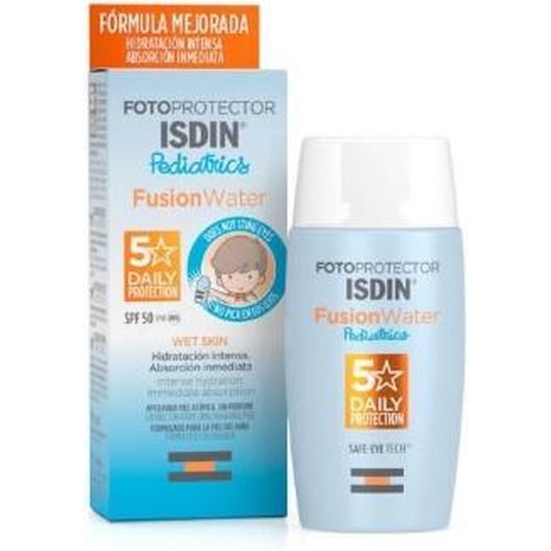 Sunscreen Lotion Isdin Photoprotector Pediatrics Kinderen Spf 50+ Ultra-light (50 ml)