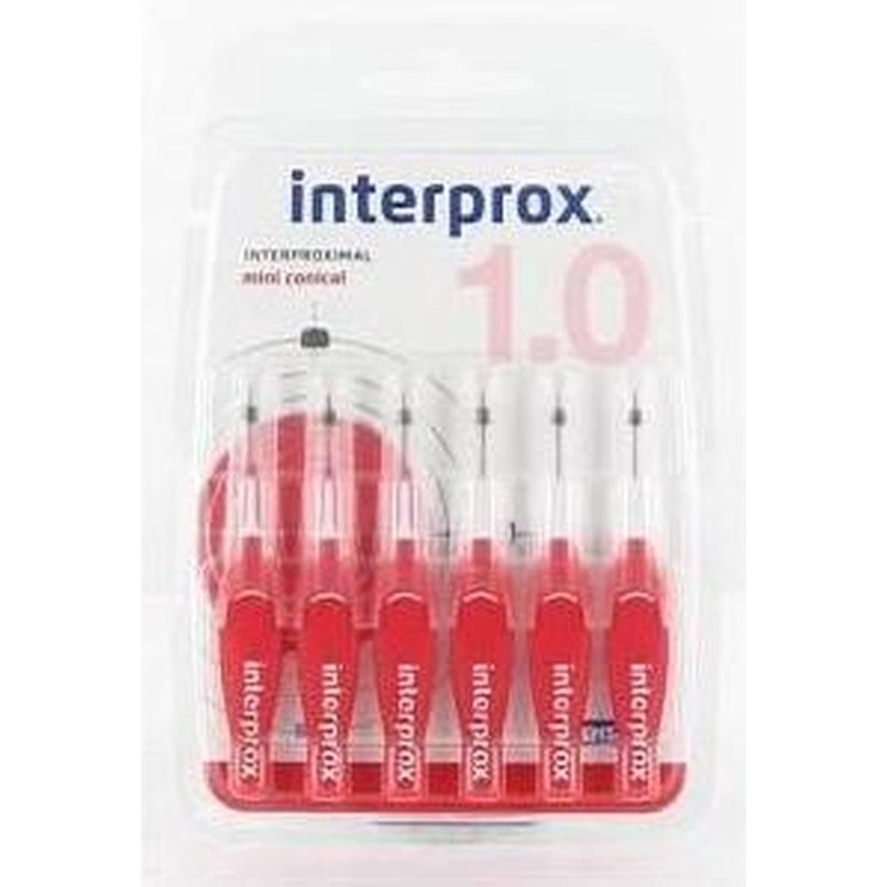 Interprox Mini Conical Toothbrush 6 Units 4gr