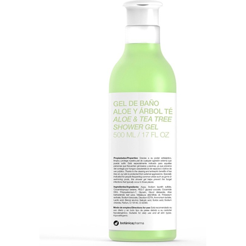 Botanicapharma – Tea Tree & Aloe Shower Gel ?el For Bath Aloes And Herbal Oils 500ml