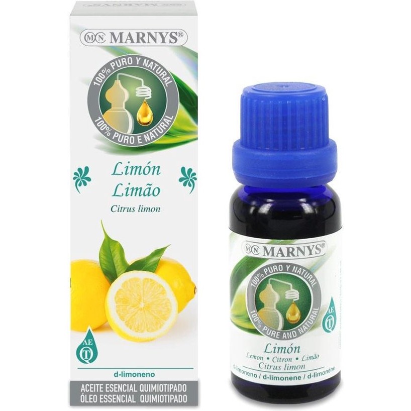 Marnys Lemon Food Essential Oil 15ml Case