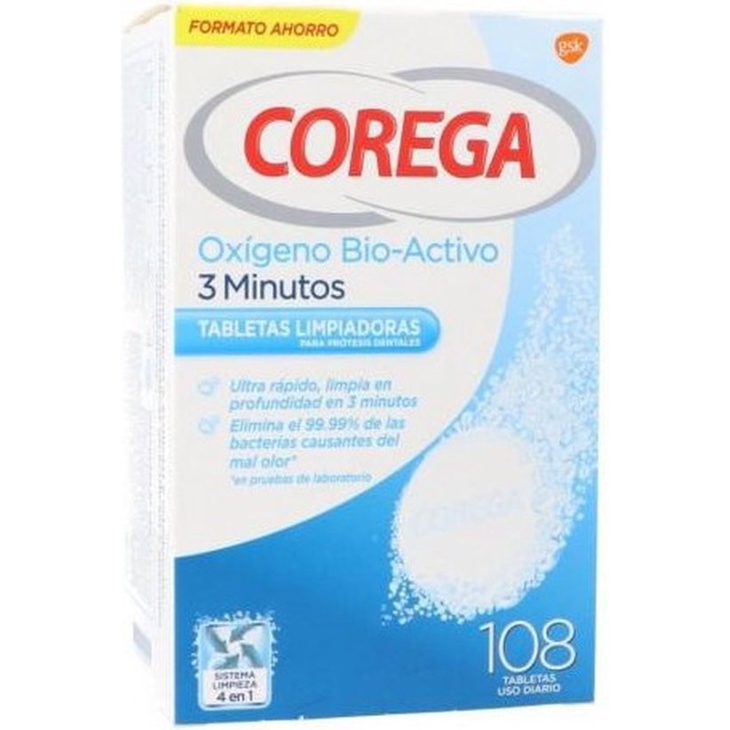 Corega Bio-active Oxygen 108u