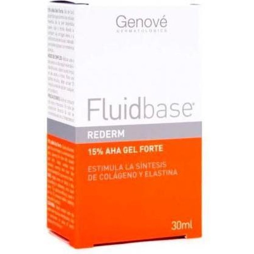 Genové Fluidbase Rederm 15 Aha Gel Forte 30ml