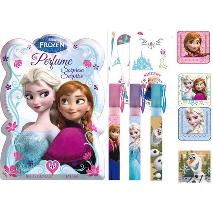 Disney Frozen  Children  Eau de Toilette 9 5 ml   Tatoo   Book sign   Pencil   Suprize bag