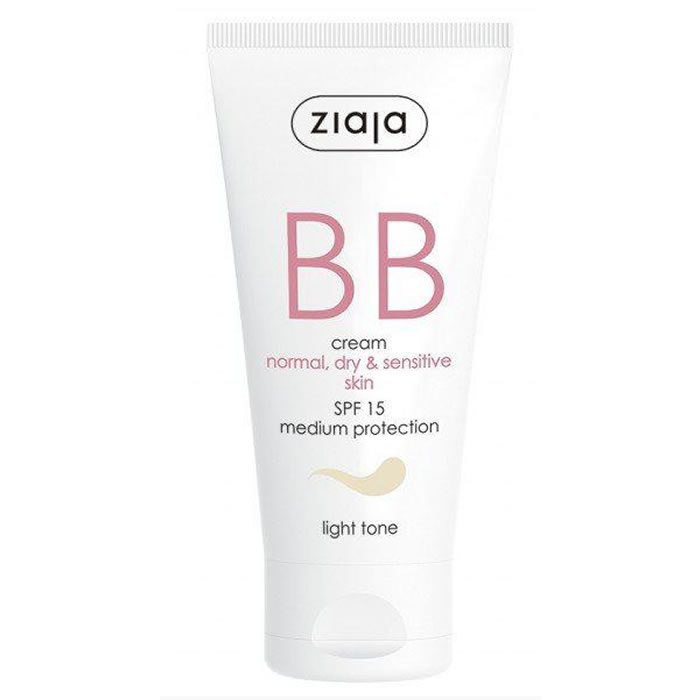 Bb Cream Normal, Dry And Sensitive Skin Spf15 By Ziaja 50 Ml
