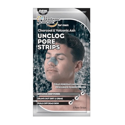 Montagne Jeunesse Charcoal  Volcanic Ash Unclog Pore Strips 3 Units