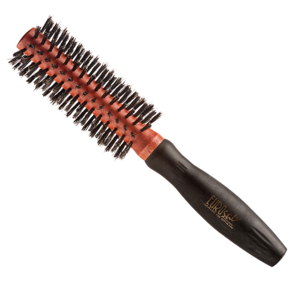 Eurostil Circular Brush Mix Boar Rubber Handle 18mm 1 unit