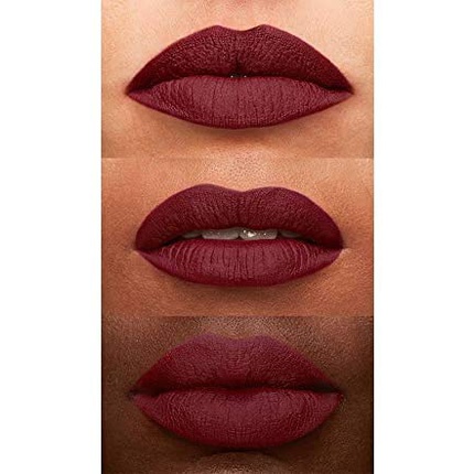 Smashbox Always On Cream To Matte Lipstick   Hoops On   Deep Red 0 7oz 2g