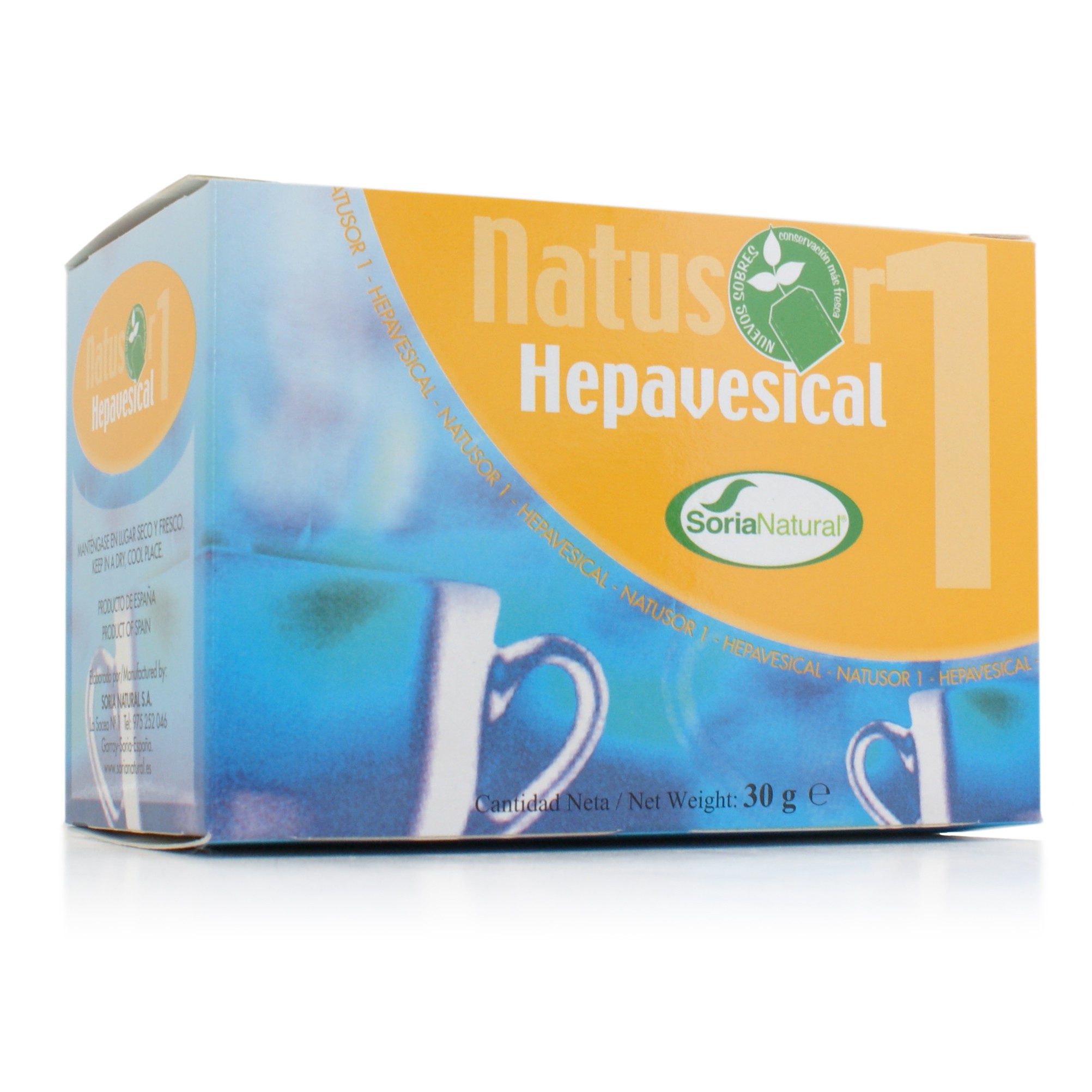 Soria Natusor 1 Hepavesical 20 Filters