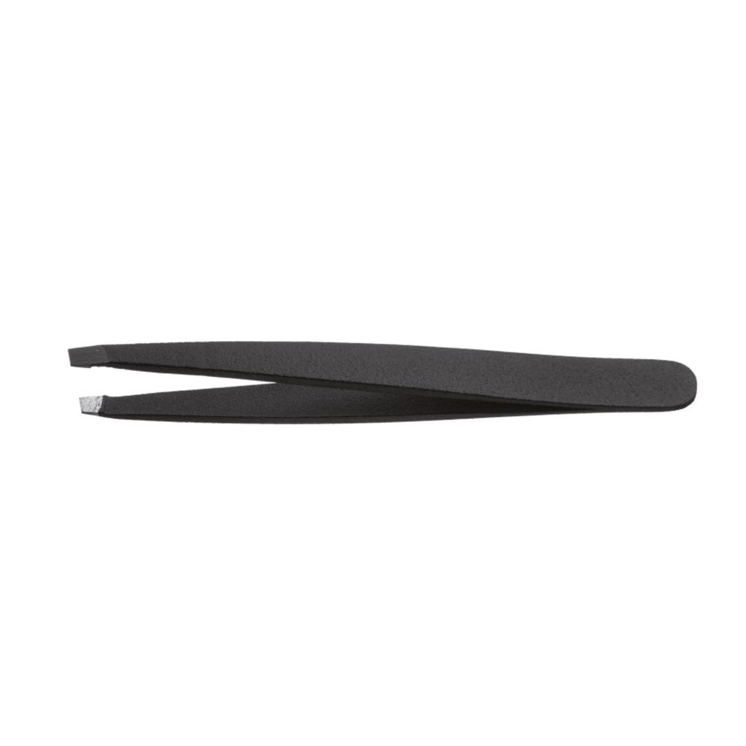 Eurostil Black Large Tweezers 9.5cm 1 unit