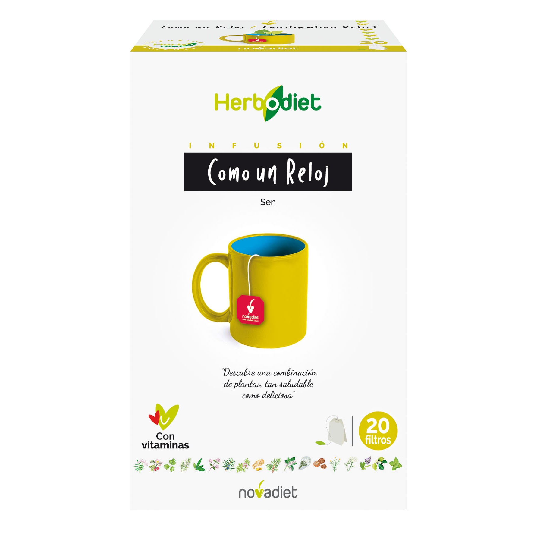 Novadiet Herbodiet Like A Clock 20 Flt