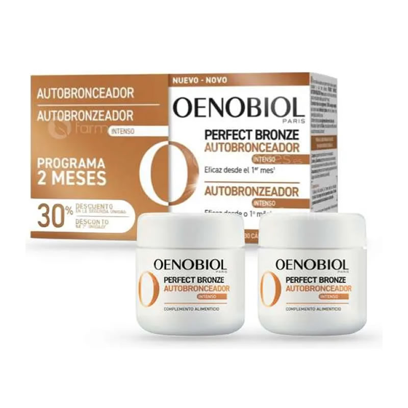 OENOBIOL Self-Tanning Capsules Duo 2×30