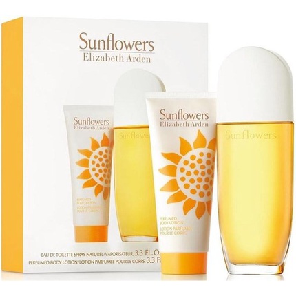 Elizabeth Arden Sunflowers Eau De Toilette Spray 100ml Set 2 Pieces 2017