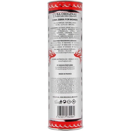 Cuba Jungle Zebra EDP W 100 ml