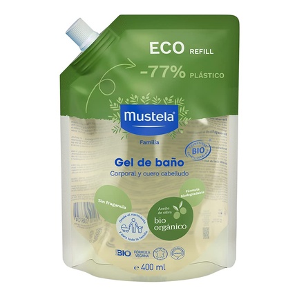 Bio Gel Shampoo Refill 400 Ml By Mustela 400 Ml