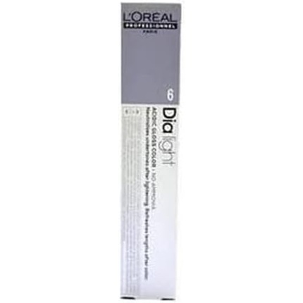 Dia Light Gel-creme Acid Sans Ammonia By L’oreal Professionnel Paris #6 50 Ml