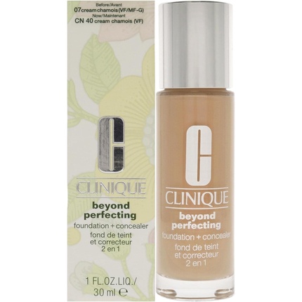 CLINIQUE Beyond Perfecting Foundation   Concealer silnie kryj cy podk ad i korektor w jednym 07 Cream Chamois 30ml